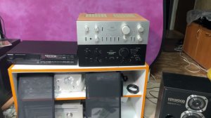 Колонки Kenwood Roxy dg-1, усилитель Sansui au-d707f