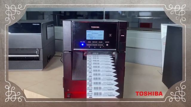 Toshiba Midrange Barcode Printer BA400