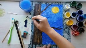 "Совушка - сова". Нетрадиционное рисование для дошколят.