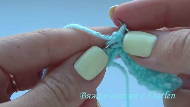 ЛЕГКИЙ И ВОЗДУШНЫЙ узор спицами! Елена Шатохина/LIGHT and AIRY knitting pattern! Elena Shatokhina