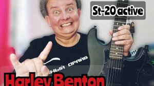 АКТИВНЫЙ HARLEY BENTON ST - 20 / ДОСТУПНАЯ ГИТАРА ДЛЯ МЕТАЛЛИСТОВ!!!