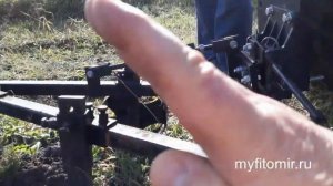 Установка и регулировка плуга