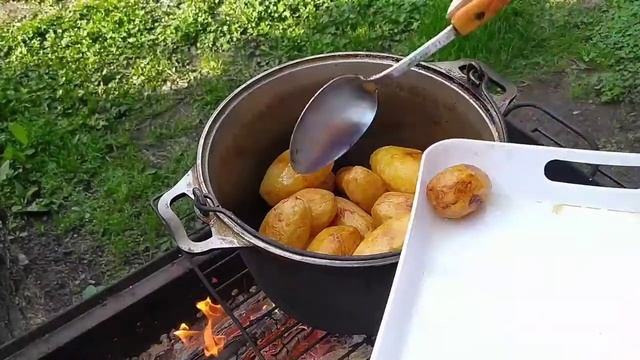 Такую картошку съедят за минуту. Картошка с овощами в казане. Можно и в кастрюле. GoodAppetite. смотреть онлайн