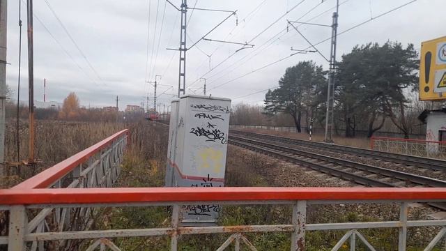 Электропоезд ЭД4М-0334 с сообщением Москва(Курский Вокзал)-Петушки. смотреть онлайн