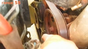УСТАНОВКА КОМПРЕССОРА КОНДИЦИОНЕРА НА КРАУН 2 JZ