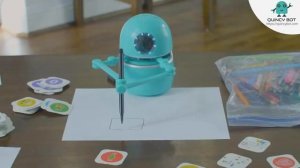 Детская игрушка РОБОТ ХУДОЖНИК Quincy. Учит не только рисовать, но и читать, писать и считать.