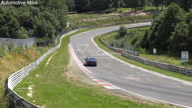 Mercedes-Maybach S600 testing at the Nurburgring смотреть онлайн