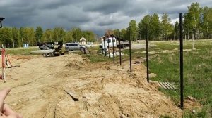 Винтовые сваи под забор
