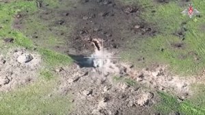 Поражение позиций ВСУ в районе Белогоровки