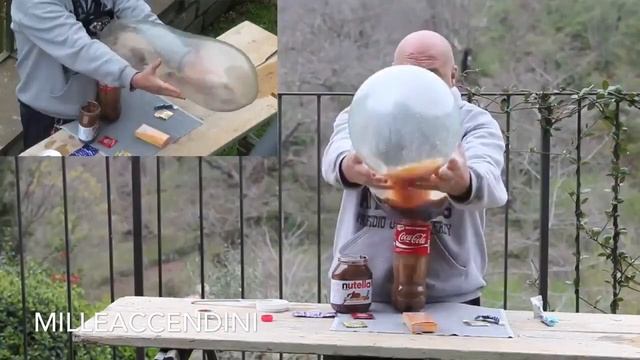 Приколы. Кока кола в действии. II Coca Cola in action.