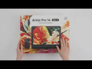 Распаковка интерактивного дисплея XPPen Artist Pro 14 (2-го поколения)
