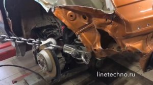 Восстановление геометрии кузова на стапеле в Люберцах