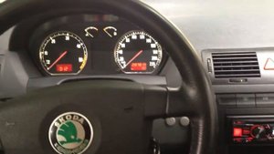 Skoda Fabia приборная панель