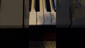 как играть на пяти нотах в в траве сидел кузнечик пианино 🎹