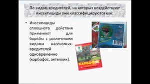 инсектициды