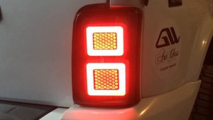 Задние фары на ниву  в стиле Рендж Ровер.