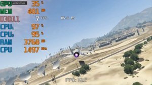 Intel Celeron 1007U \ GTA V @ 1280x720 low settings (1,5GHz CPU)
