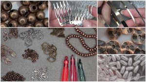 AliExpress🛒 Бюджетная фурнитура, основы для ободков и гребней для волос, шелковые кисти и др.