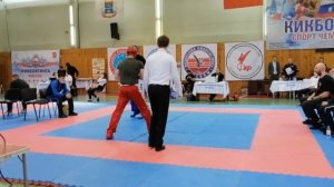 Чемпионат Москвы по кикбоксингу в разделе "лайт-контакт" 82 кг