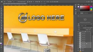 How to Create a Yellow Office Logo Mockup Tutorial in Adobe Photoshop