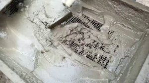 Растворонасос в работе на речном песке!!!