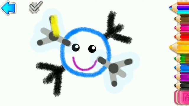 рисуем солнышко! рисовалки для детей! Жирафик TV! смотреть онлайн