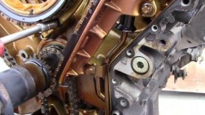 Change BMW M62B44 timing chain guide without special tools