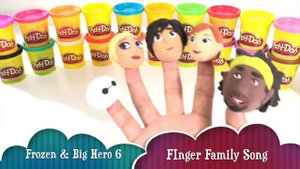 Frozen Finger Family Song | Daddy finger Frozen Mix