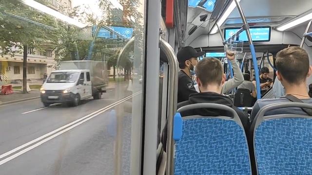 Поездка на автобусе ЛиАЗ-6213.65 2020 № 041687 Маршрут № 59 Москва