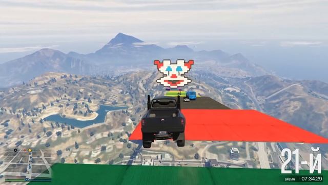 МЕДАЛИСТ И КВАНТУМ ПРОТИВ КЛОУНА В СТЕНКЕ НА СТЕНКУ В GTA 5! смотреть онлайн