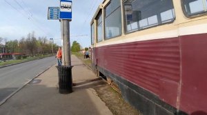 Нижний Новгород. Трамвай КТМ-5 3479 маршрута №8 2. 30 апреля 2023