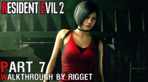 Resident Evil 2 Remake LEON Прохождение Часть 7 "Красное платье"