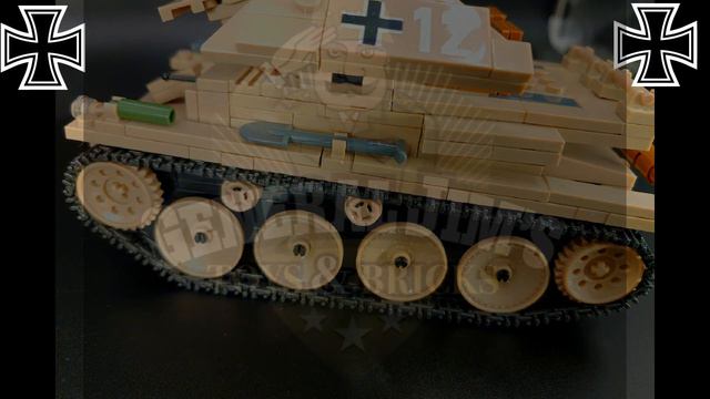 General Jim's WW2 German Tank Destroyer SD.KFZ.138 Marder Building Blocks Tank Set смотреть онлайн