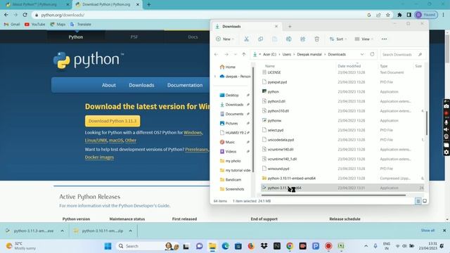Python installation in windows 10 | Python कैसे Install करें