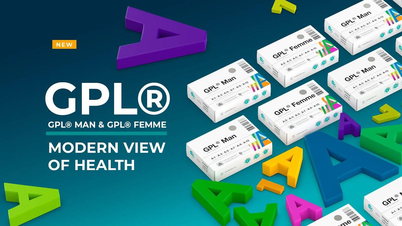 The new complex geroprotectors - GPL® Man and GPL® Femme