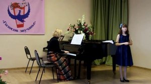 Конкурс сольного академического пения "Голосов звучанье" Чеглакова Карина