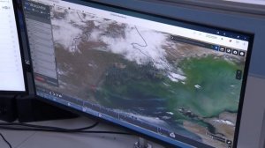 Горит остров в каспийском море в Дагестане