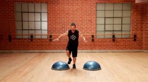 Official BOSU Single Leg Jumps