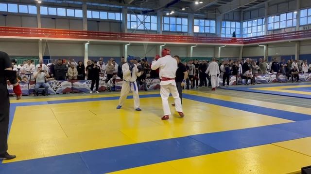 АЛИМ КАНУКОЕВ - ЧЕМПИОНАТ РОССИИ ПО УНИВЕРСАЛЬНОМУ БОЮ (в средствах защиты)