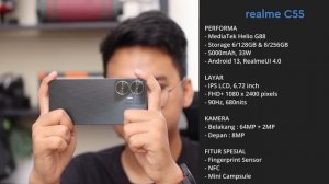 AKHIRNYA SI eMMC SAMPE ? !!! Unboxing Realme C55 + Tes Gaming + Tes Kamera