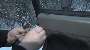 УАЗ Патриот. Снятие обшивки двери