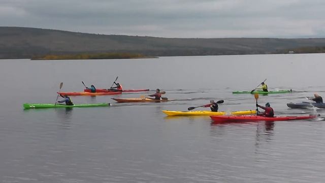 Старт гонки на "Приз Юма" смотреть онлайн