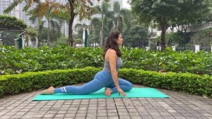 Идеальная растяжка-разминка для деревянных. Фитнес дома для гибкости тела