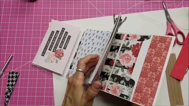 Flip Junk Journal Part 7.  Sewing in Signatures смотреть онлайн