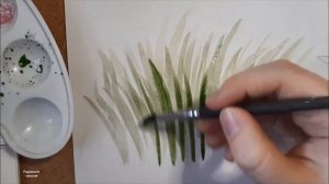 Как нарисовать траву? рисуема травинки поэтапно с подробным объяснением