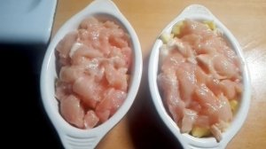 Неправильный жульен с картошкой