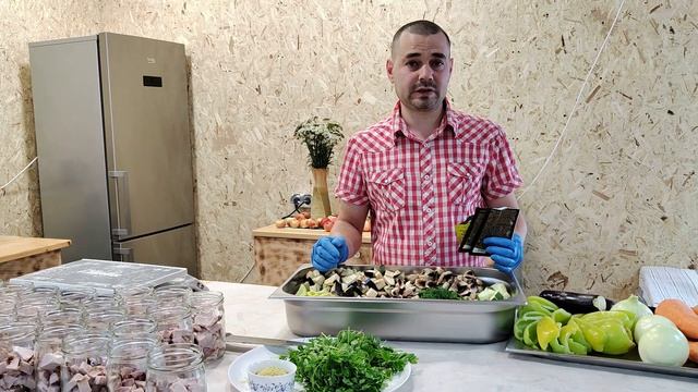 Буженина с сезонными овощами в автоклаве  Автоклав Домашний погребок  Рецепты для автоклава
