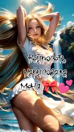 Нейросеть нарисовала меня 🎀💕