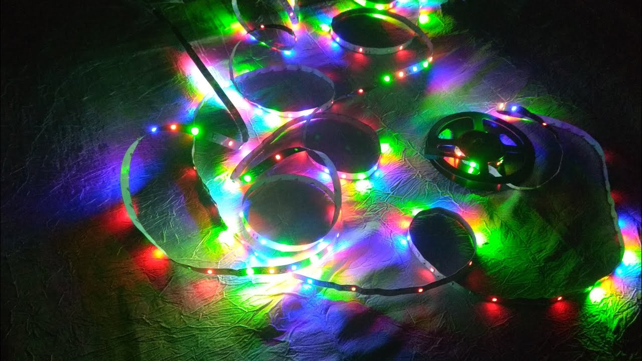Светодиодная RGB лента с сайта Gearbest / LED RGB Ribbon from Gearbest