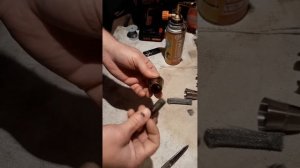 Обогреватель в палатку, на скорую руку.